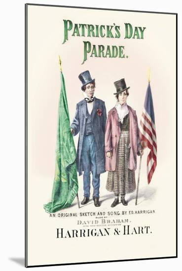 Patrick's Day Parade-null-Mounted Art Print