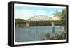 Patrick Street Bridge, Charleston, West Virginia-null-Framed Stretched Canvas