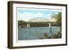 Patrick Street Bridge, Charleston, West Virginia-null-Framed Art Print