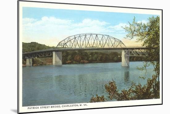 Patrick Street Bridge, Charleston, West Virginia-null-Mounted Art Print