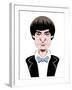 Patrick Troughton as Doctor Who - caricature-Neale Osborne-Framed Giclee Print