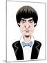 Patrick Troughton as Doctor Who - caricature-Neale Osborne-Mounted Giclee Print