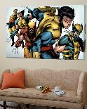 X-Men Evolutions No.1: Sabretooth-Patrick Zircher-Lamina Framed Poster