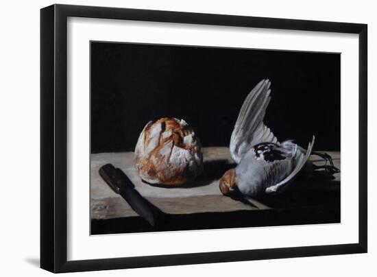 Patridge and Bread-James Gillick-Framed Giclee Print