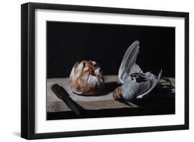 Patridge and Bread-James Gillick-Framed Giclee Print