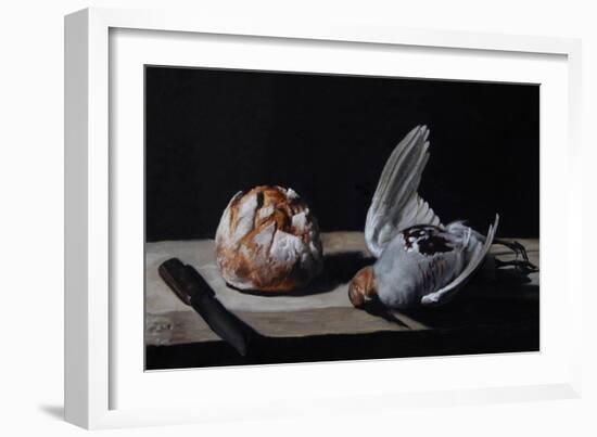 Patridge and Bread-James Gillick-Framed Giclee Print
