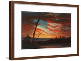 Patriotic and Symbolic Painting after the Attack on Fort Sumter-Stocktrek Images-Framed Art Print