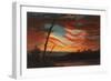 Patriotic and Symbolic Painting after the Attack on Fort Sumter-Stocktrek Images-Framed Premium Giclee Print