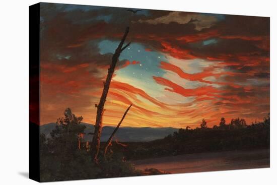 Patriotic and Symbolic Painting after the Attack on Fort Sumter-Stocktrek Images-Stretched Canvas