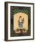 Patriotic Antique Santa-Debbie McMaster-Framed Giclee Print