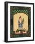 Patriotic Antique Santa-Debbie McMaster-Framed Giclee Print