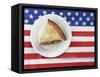 Patriotic apple pie-Fancy-Framed Stretched Canvas