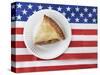 Patriotic apple pie-Fancy-Stretched Canvas