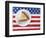 Patriotic apple pie-Fancy-Framed Photographic Print