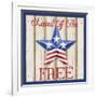 Patriotic Barn Star I-Paul Brent-Framed Art Print