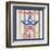 Patriotic Barn Star I-Paul Brent-Framed Art Print