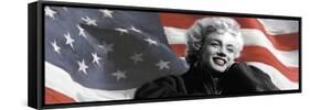 Patriotic Blonde Detail-Robert Everson-Framed Stretched Canvas