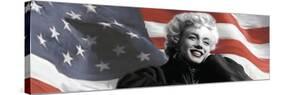 Patriotic Blonde Detail-Robert Everson-Stretched Canvas