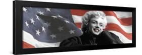 Patriotic Blonde Detail-Robert Everson-Framed Art Print