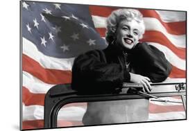 Patriotic Blonde-Robert Everson-Mounted Art Print