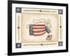 Patriotic Bunny Angel with Flag-Debbie McMaster-Framed Giclee Print