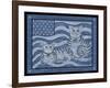 Patriotic Cats-Tina Nichols-Framed Giclee Print