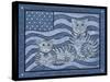 Patriotic Cats-Tina Nichols-Stretched Canvas