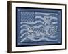 Patriotic Cats-Tina Nichols-Framed Giclee Print