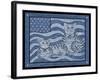 Patriotic Cats-Tina Nichols-Framed Giclee Print