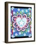 Patriotic Heart-Valarie Wade-Framed Giclee Print