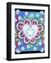 Patriotic Heart-Valarie Wade-Framed Giclee Print