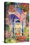 Patriotic Home-Kathleen Parr McKenna-Stretched Canvas