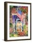 Patriotic Home-Kathleen Parr McKenna-Framed Art Print