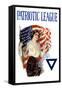 Patriotic League-Howard Chandler Christy-Framed Stretched Canvas