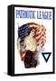 Patriotic League-Howard Chandler Christy-Framed Stretched Canvas