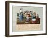 Patriotic Women's Club, Gouache-Jean-Baptiste Lesueur-Framed Giclee Print