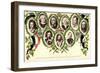 Patriotik, 200 Jahre, Königreichs Preussen, Portaits-null-Framed Giclee Print