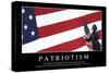 Patriotism: Inspirational Quote and Motivational Poster-null-Stretched Canvas