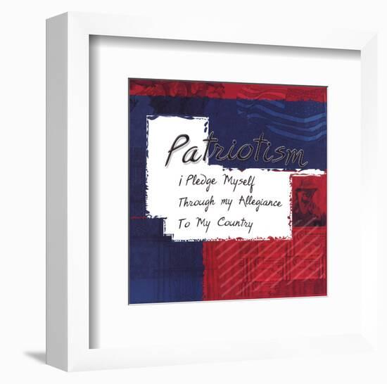 Patriotism-Lenny Karcinell-Framed Art Print