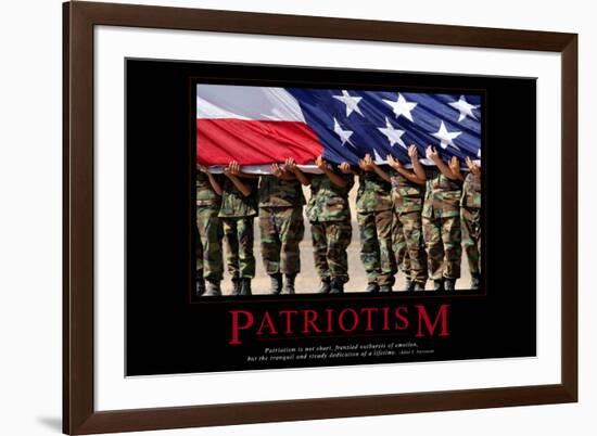 Patriotism-null-Framed Art Print