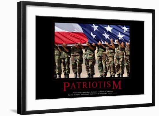 Patriotism-null-Framed Art Print