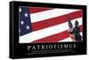 Patriotismus: Motivationsposter Mit Inspirierendem Zitat-null-Framed Stretched Canvas