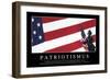 Patriotismus: Motivationsposter Mit Inspirierendem Zitat-null-Framed Photographic Print