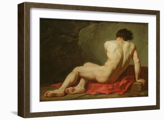 Patrocles-Jacques-Louis David-Framed Giclee Print