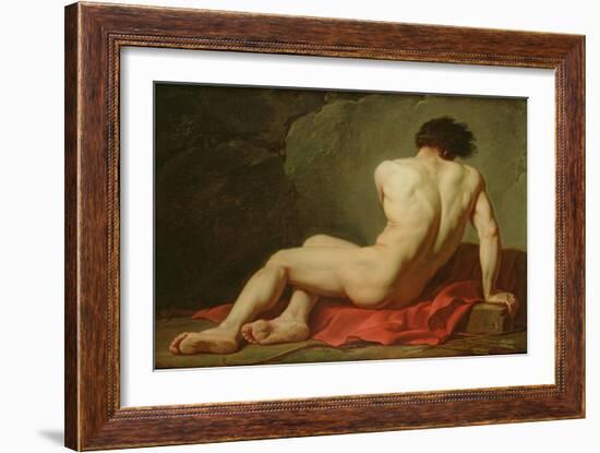 Patrocles-Jacques-Louis David-Framed Giclee Print