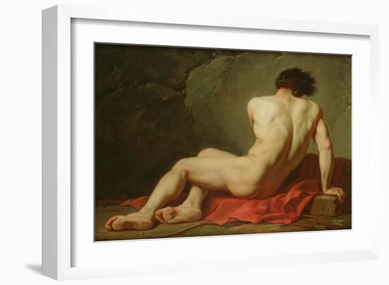 Patrocles-Jacques-Louis David-Framed Giclee Print