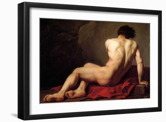 Patroclus-Jacques-Louis David-Framed Art Print