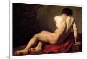 Patroclus-Jacques-Louis David-Framed Art Print