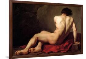 Patroclus-Jacques-Louis David-Framed Art Print