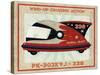 Patrol Craft 338 Box Art Tin Toy-John W Golden-Stretched Canvas